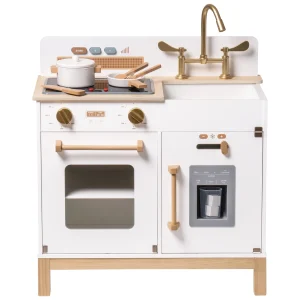 Wooden Kids Kitchen Playset