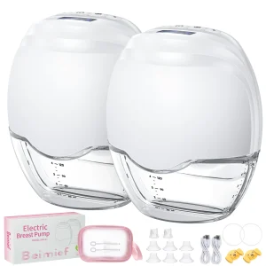 Wearable Breast Pump, Hands-Free with case