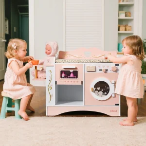 Wooden Doll Changing Play Station