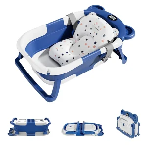 Newborn Portable Collapsible Baby Bathtub