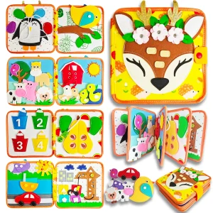 Children's Early Education Learning Book Board