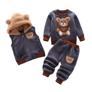 Unisex Autumn Winter Kids Sport Suit